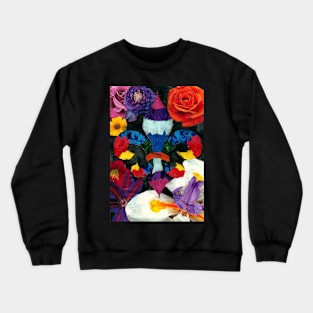 Floral Fleur De Lys Crewneck Sweatshirt